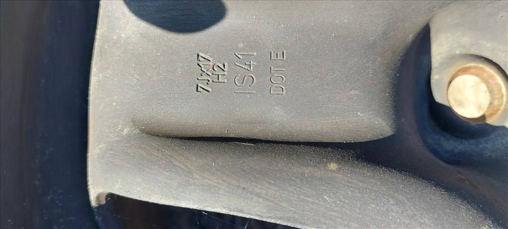  Opel insignia 5x120 lyukosztású 7J 17" használt (gyári felni) lemezfelni 4. kép