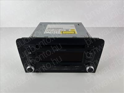 AUDI A3 Sportback (8PA) HiFi Audio hangvezérlő egység (Rádió / CD) (8P0035186AB)
