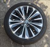 1db 5x114,3 17 Toyota pótkerék gyári felni 225/45 r17 " nyári gumi +TPMS