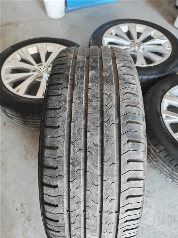 17" 5x112 VW "Montana" Passat B8 gyári alufelni szett nyárigumikkal! 6. kép