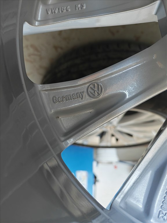17" 5x112 VW "Montana" Passat B8 gyári alufelni szett nyárigumikkal! 11. kép
