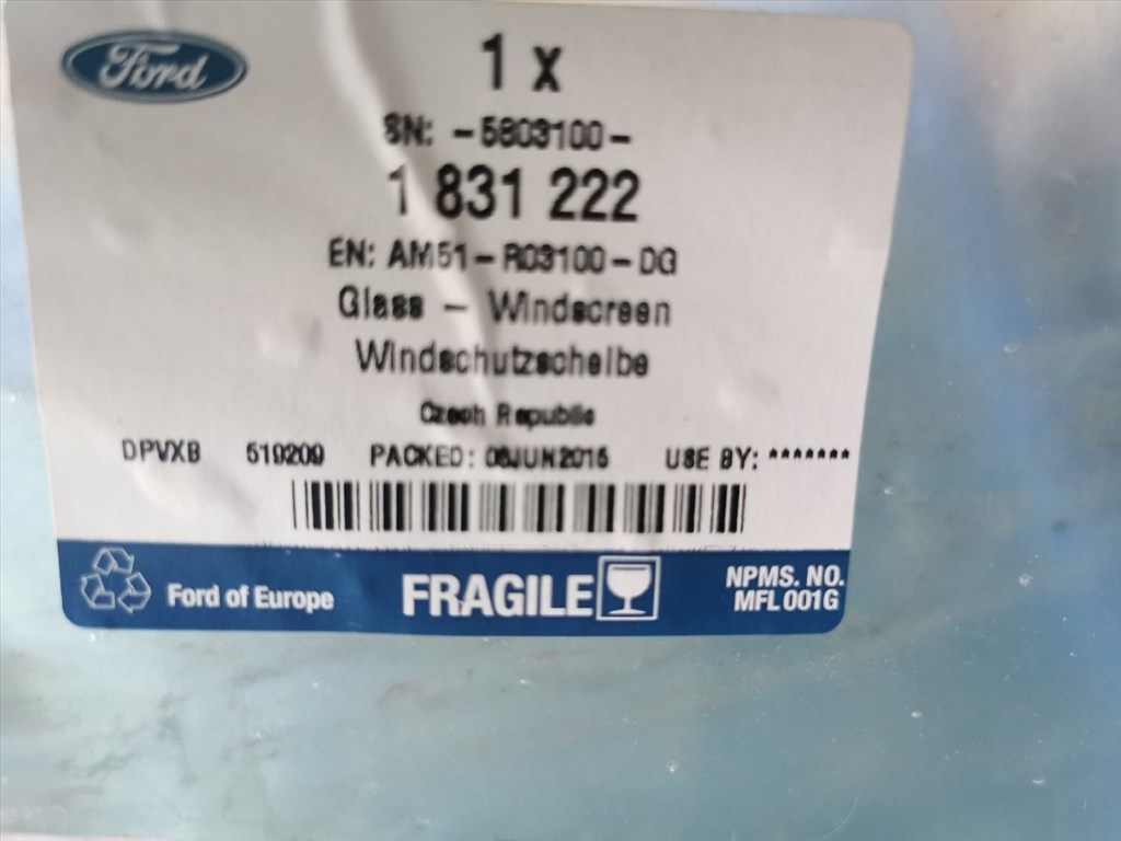 Ford Grand C-MAX 1.5 TDCi Start/Stopp FORD GRAND C-MAX Első Szélvédő Fűthető 2. kép