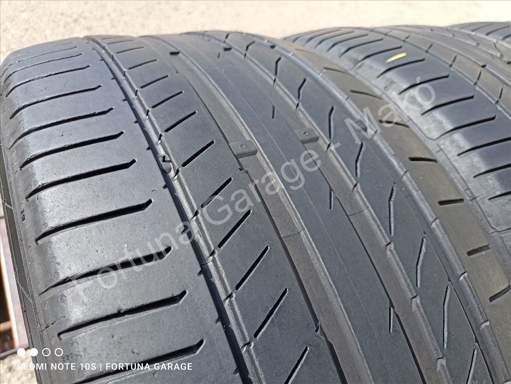 255/40 R19" Continental SC5 használt nyári garnitúra 2. kép