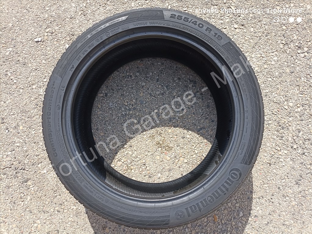 255/40 R19" Continental SC5 használt nyári garnitúra 3. kép