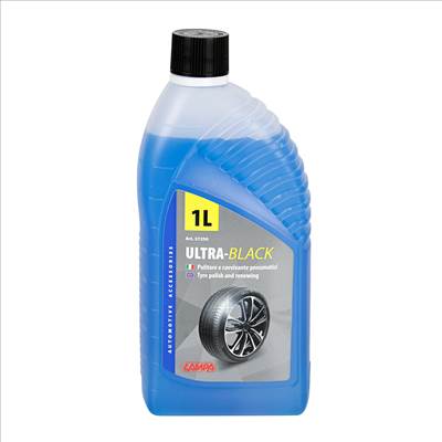 Gumiápoló és fényesítő koncentrátum 1000 ml, Lampa Nero Gomme