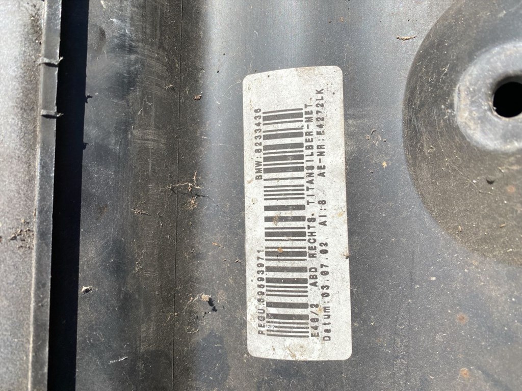 BMW 3 E46 Küszöb Burkolat 5. kép