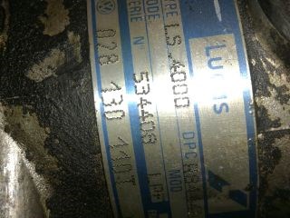 Audi A4 (B5 - 8D) Adagoló *90637* vw-028130110t lucas-534403lpf 4. kép