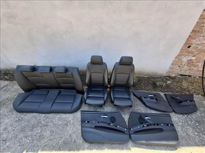BMW E90 combtámaszoz bőr ülés szett 