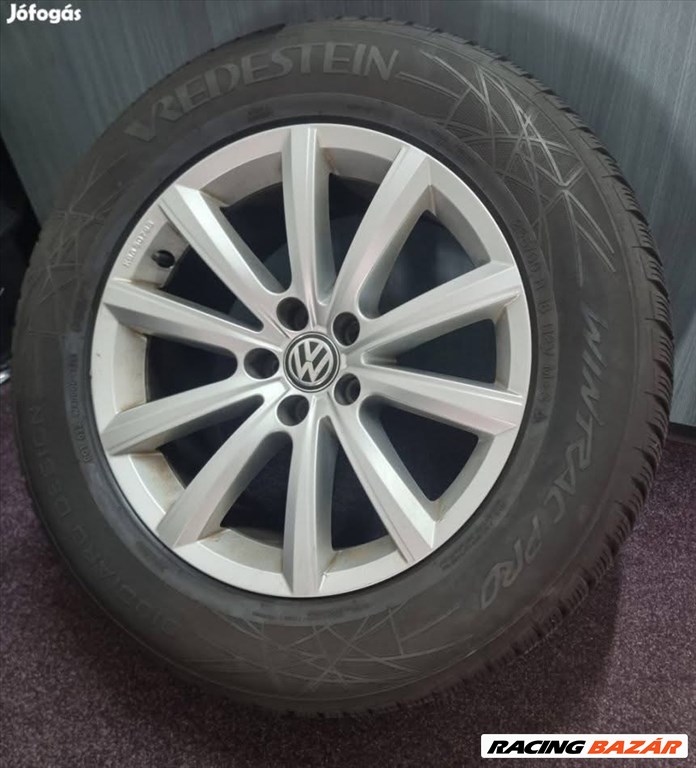 Volkswagen Touareg gyári 8X18-as 5X112-es ET25 könnyűfém felni garnitura eladó 2. kép