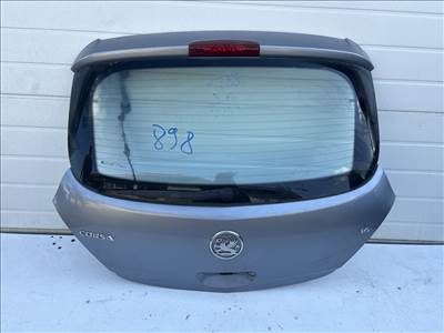 12885 Opel Corsa D Csomagtérajtó Z163 Szürke 3 ajtós