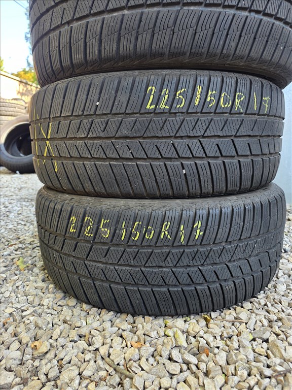  225/5017" újszerű Barum polaris 5 téli gumi  2. kép