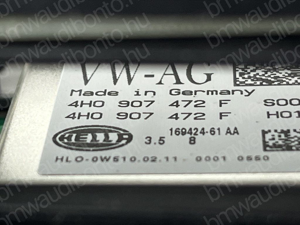 AUDI A6 C7 (4G2, 4GC) Fényszóró Elektronika (4H0907472F) 2. kép