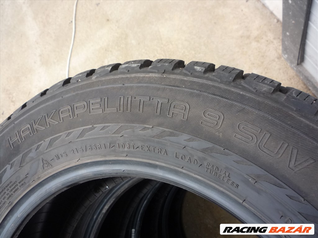 215/65R17 Nokian téli 2db újszerű állapotban olcsón eladó! 5. kép