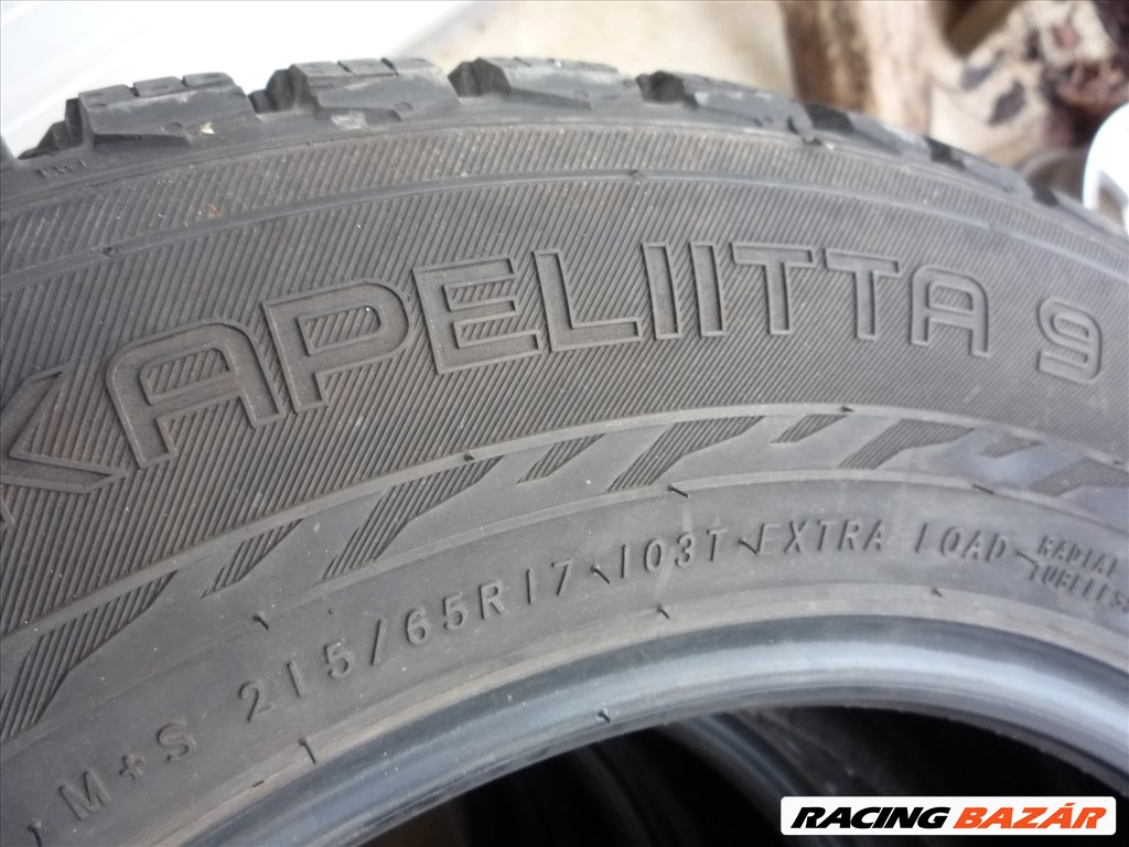 215/65R17 Nokian téli 2db újszerű állapotban olcsón eladó! 8. kép