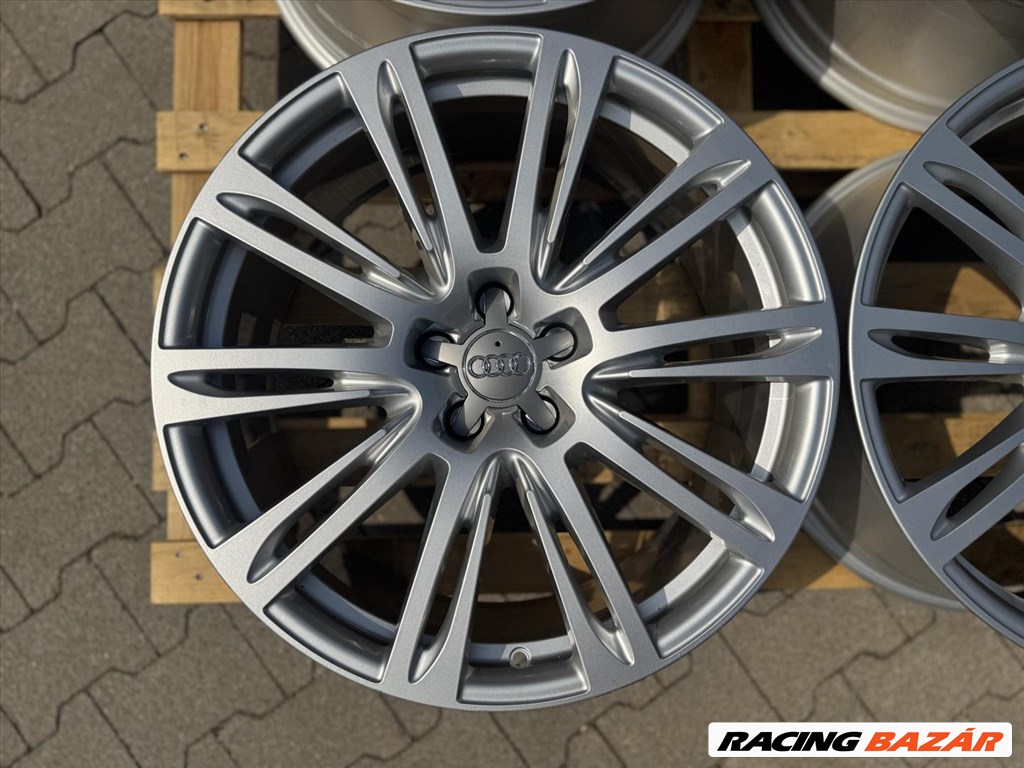 R20 5x112 Original Audi A8 S8 4H D4 9J ET37 gyári új demo alufelnik 2. kép