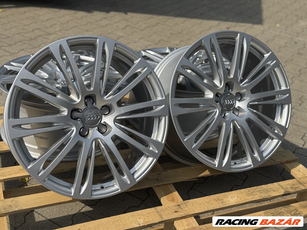R20 5x112 Original Audi A8 S8 4H D4 9J ET37 gyári új demo alufelnik 5. kép