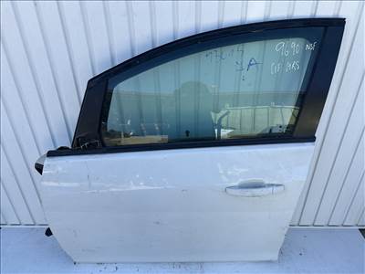 13015 Opel Astra J Bal első Ajtó Fehér