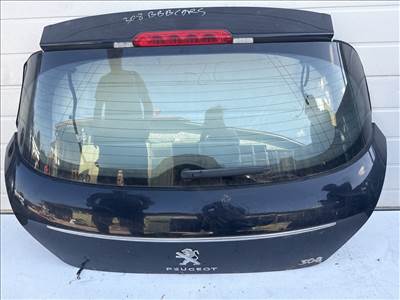 12881 Peugeot 308 Csomagtérajtó Fekete