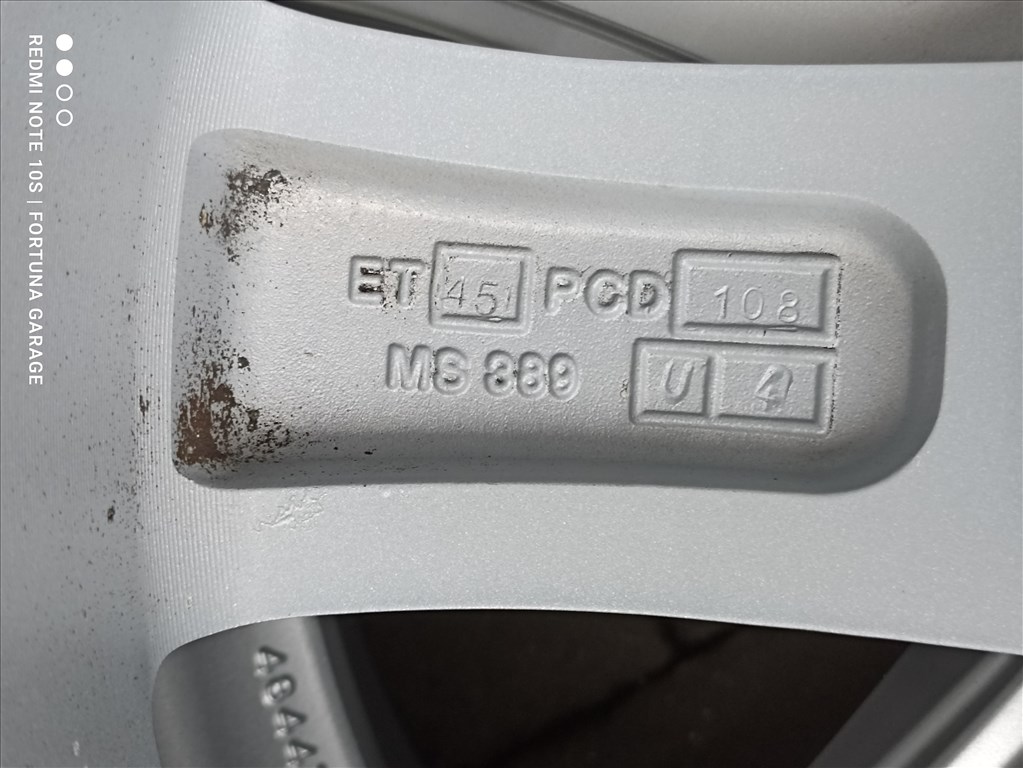 5x108 18" TEC AS1 használt alufelni garnitúra 8. kép