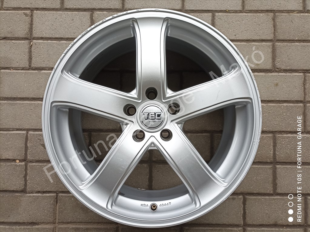 5x108 18" TEC AS1 használt alufelni garnitúra 3. kép