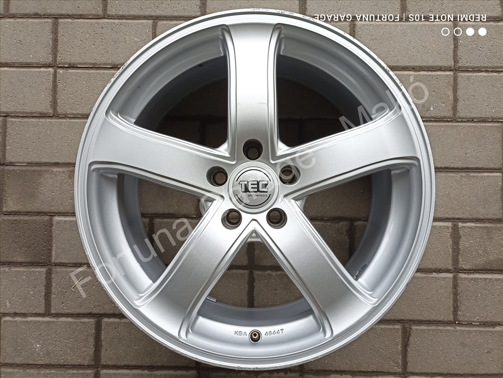 5x108 18" TEC AS1 használt alufelni garnitúra 4. kép