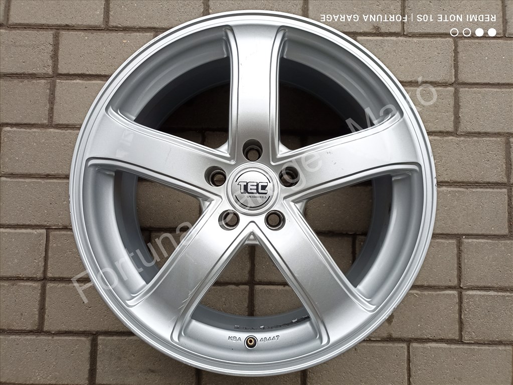 5x108 18" TEC AS1 használt alufelni garnitúra 6. kép