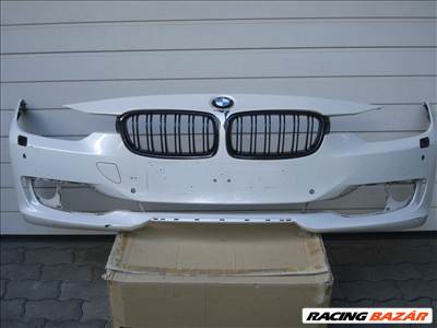 BMW 3-as F30 F31 mosós radaros első lökhárító 7267480 2012-től Hibátlan + Vesék