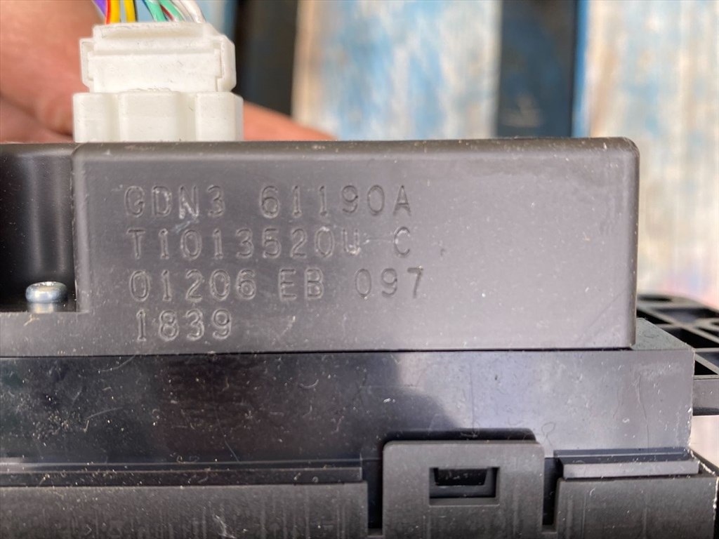 MAZDA 6 GH Fűtéskapcsoló (digit klímás) 3. kép