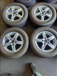 Toyota 5x114.3-as 6x15" újszerű alufelni, rajta újszerű 195/65R15 Bridgestone téli gumi sxx3