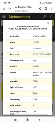 Volkswagen Passat B6 Variant 2.0 TDI Blue Motor  cbbb20cr