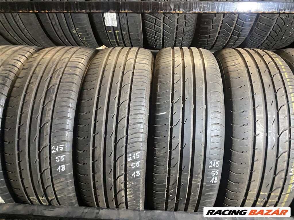  215/55 R18 Continental Premium Contact 2 99V l 6mm l 8db l DOT4213 1. kép