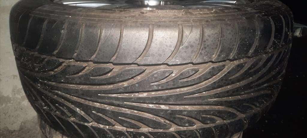  Audi A8 D3 pótkerék 5x112 lyukosztású 18" új alufelni, rajta 235/50 új Dunlop nyári gumi gumi  2. kép