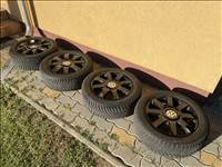 Vw Golf 5x112 lyukosztású 16" használt gyári felni, rajta 205/55 használt Bridgestone téli gumi