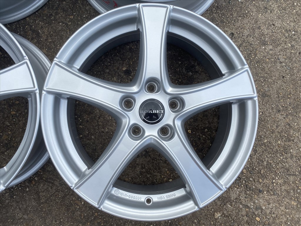 4db Borbet 17" VW - Skoda alufelni. (4038) 2. kép
