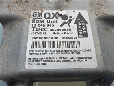 Opel Zafira B Légzsák elektronika QX 13246046