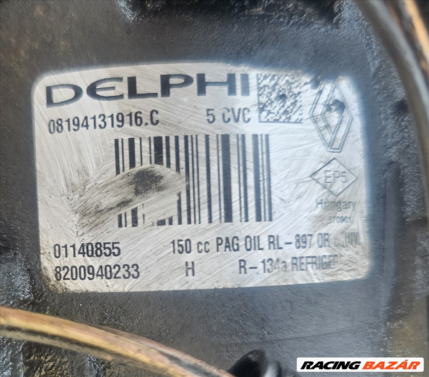 Renault Laguna II,  Mégane II,  Scénic II Klima kompresszor Klimakompreszor 1.9  2. kép