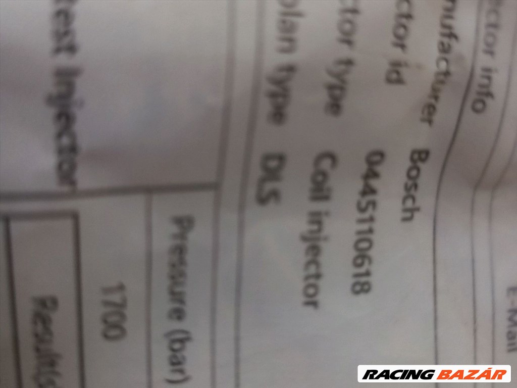 Opel Corsa E 1.3 CDTI Porlasztó (1 db) 8542 ,  0445110618-B13DTE 2. kép