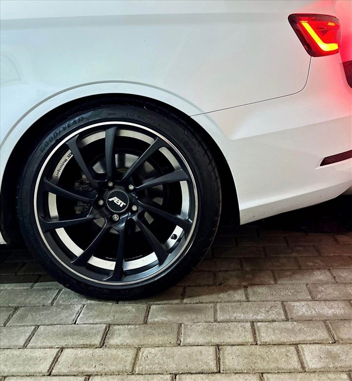  5x112 ABT MOTORSPORT 18”nyari AUDI,VW,SKODA,SEAT R18 Good Year  2. kép