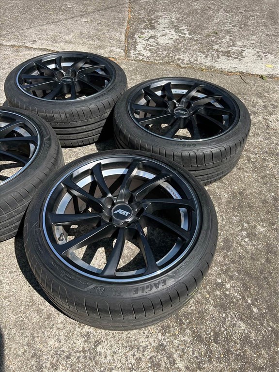  5x112 ABT MOTORSPORT 18”nyari AUDI,VW,SKODA,SEAT R18 Good Year  5. kép