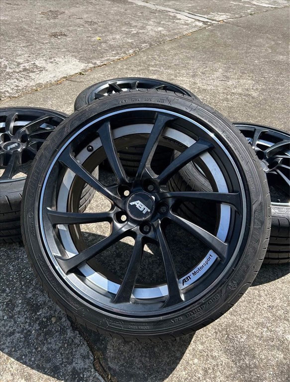  5x112 ABT MOTORSPORT 18”nyari AUDI,VW,SKODA,SEAT R18 Good Year  6. kép