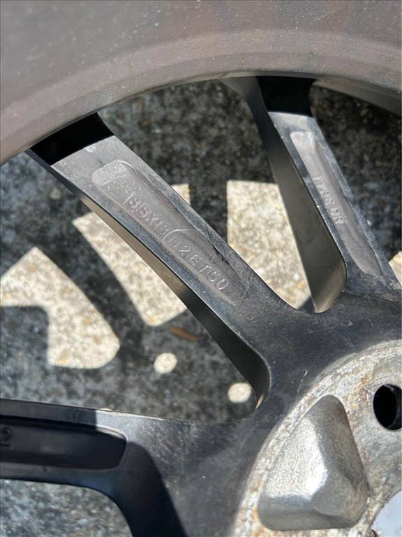  5x112 ABT MOTORSPORT 18”nyari AUDI,VW,SKODA,SEAT R18 Good Year  8. kép