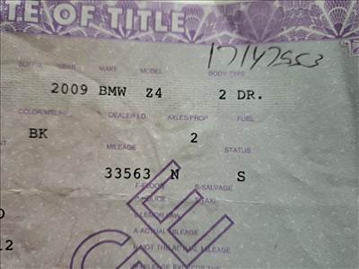 BMW Z4 E89 differenciálmű 