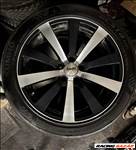  5x114.3 lyukosztású 19" használt alufelni, rajta 245/45 újszerű Kumho nyári gumi gumi 