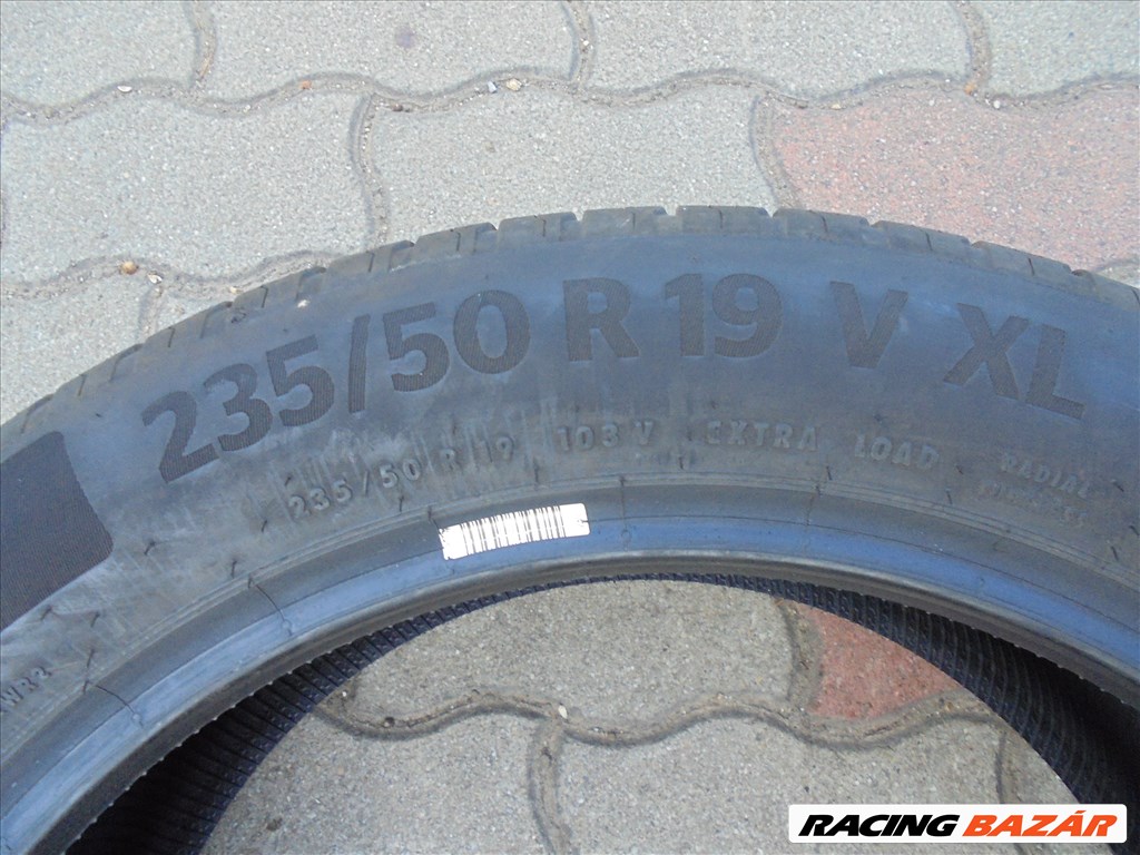 235/50 R 19" 1 db Continental nyári gumi mint az új eladó 3. kép