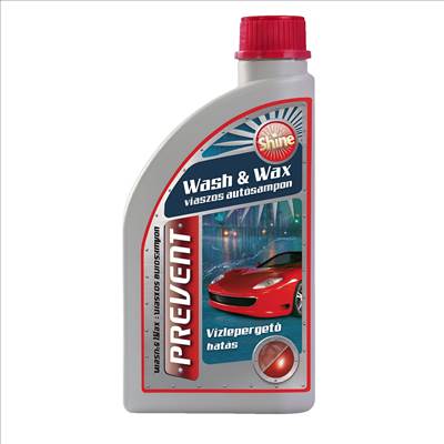Autósampon viasszal, 500 ml Prevent Wash &amp; Wax