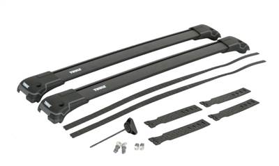 Thule Wingbar Edge 9581B alumínium tetőkorlátos csomagtartó rúd, fekete 70,4 cm