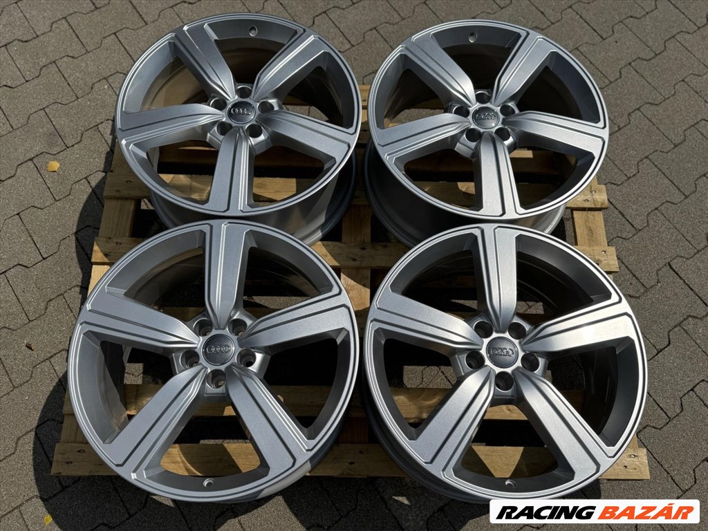 R20 5x112 Original Audi E-TRON  9J ET38 új demo gyári alufelnik felnik 6. kép