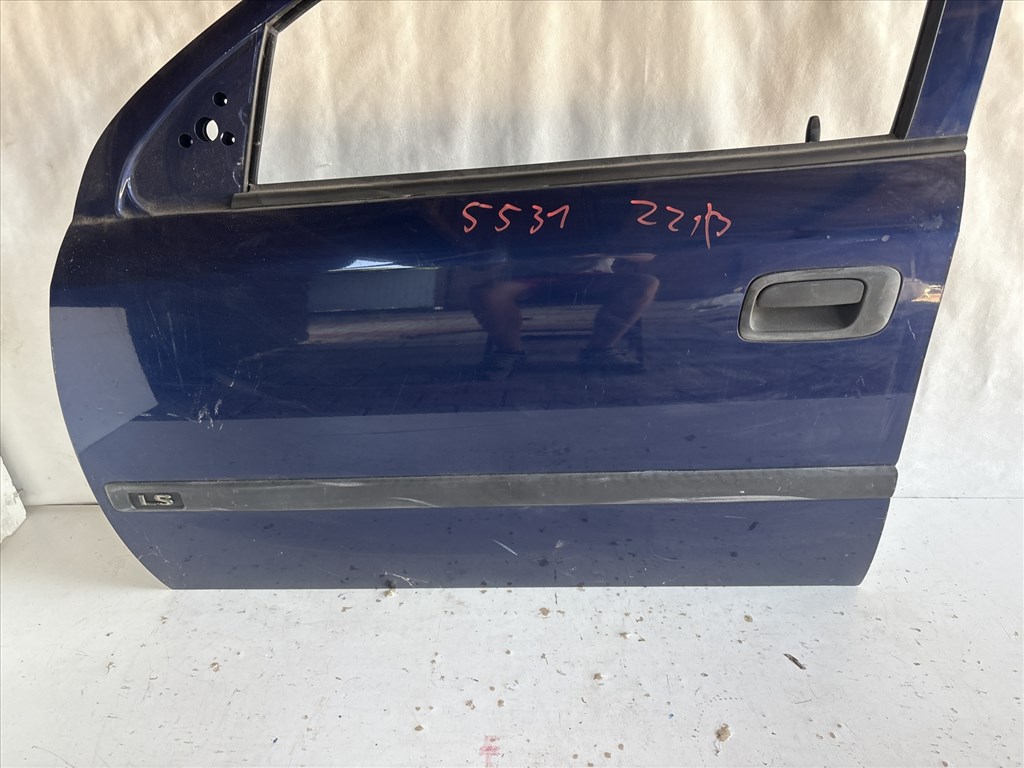 13363 Opel Astra G 1998-2008 Bal első ajtó  Z21B Kék 3. kép