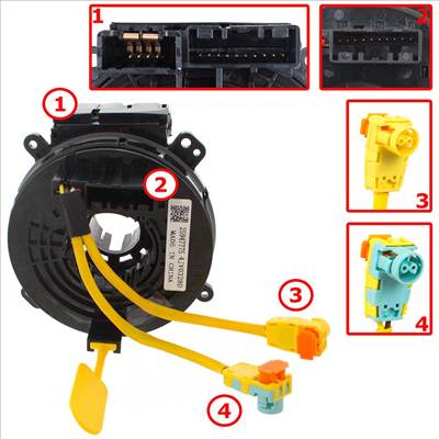 Opel Ampera légzsák átvezető 2011-2015