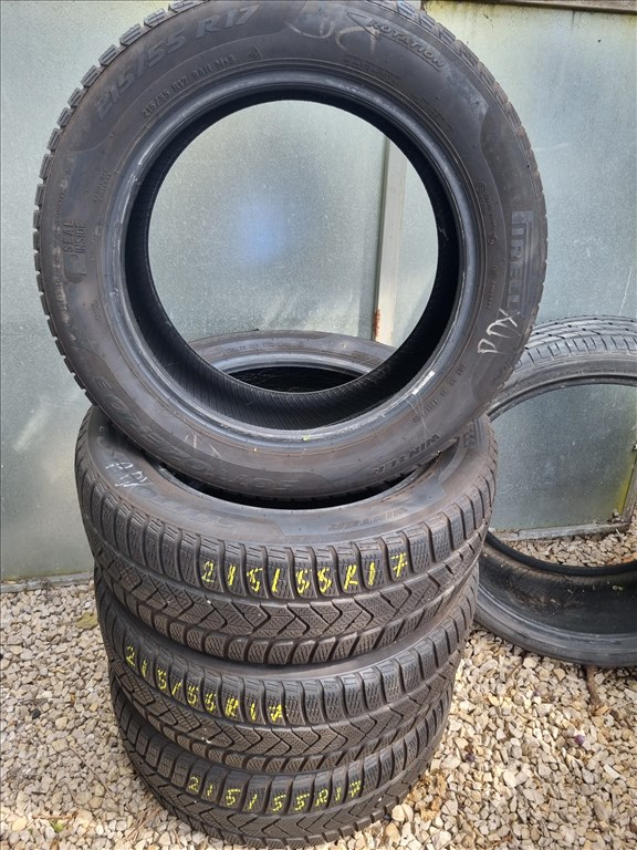  215/5517" újszerű Pirelli Sottozero 3 téli gumi 4db  2. kép
